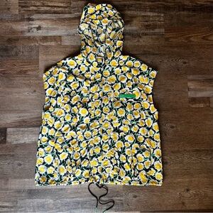 DVF for Target Nylon Packable Short Sleeve Hooded Vest - Yellow Poppy